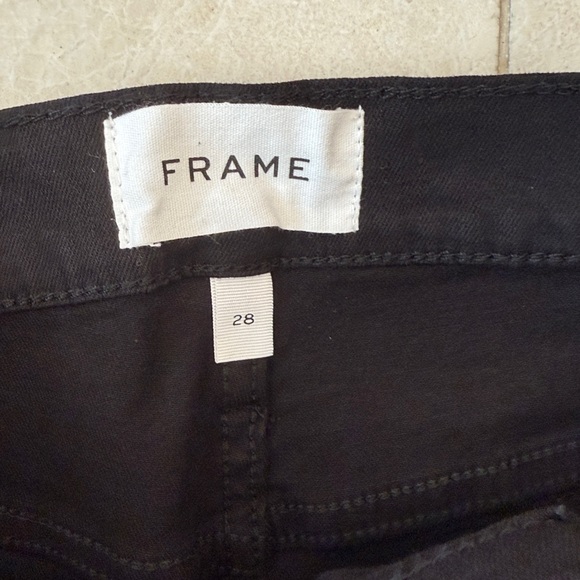 Frame Denim Women's Dark Jeans - Picture 3 of 4